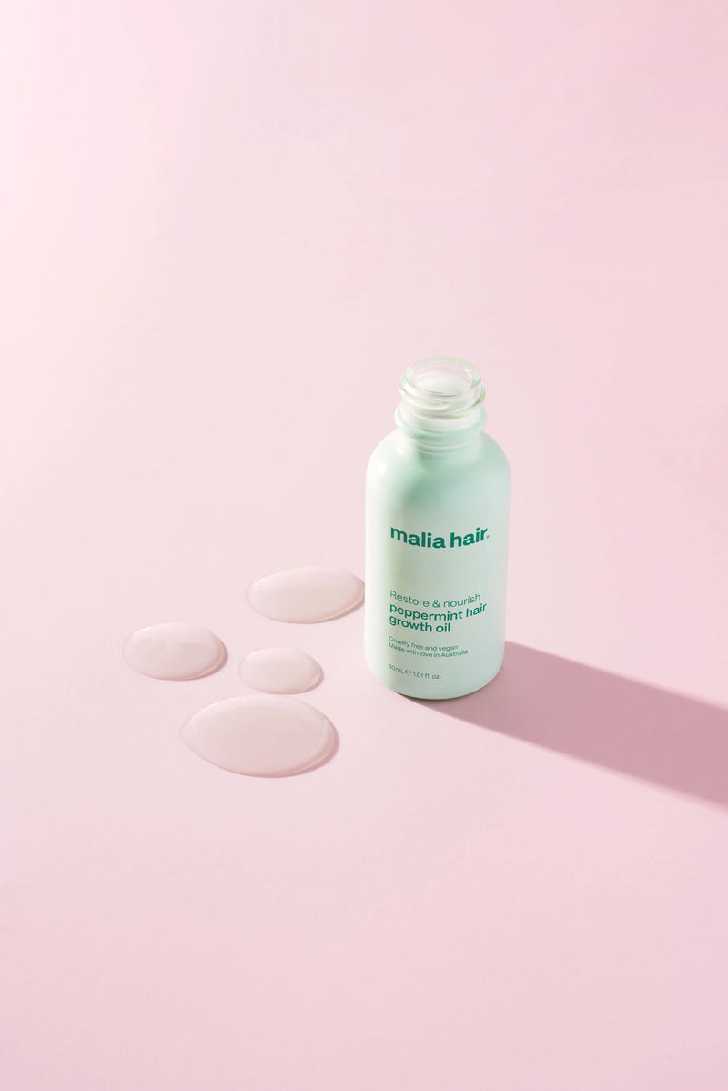 Malia Hair Restore & Nourish Peppermint Hair Growth Oil