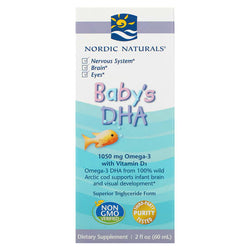 Nordic Naturals Baby's  DHA Liquid 2oz