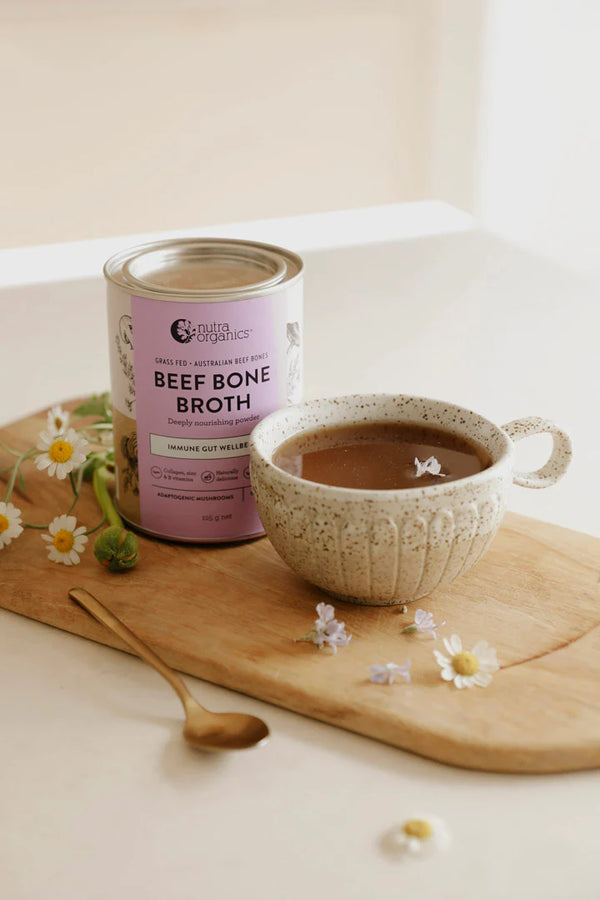 Nutra Organics Bone Broth Beef Mushroom 125g