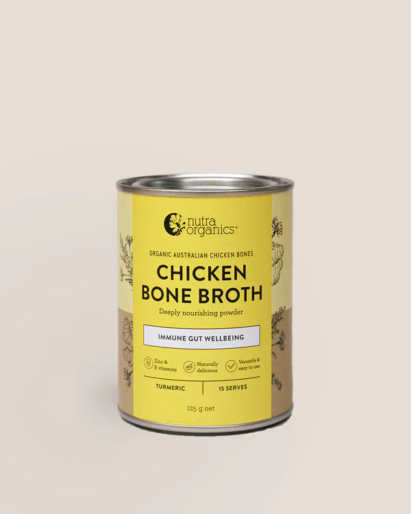Nutra Organics Bone Broth Chicken Turmeric 125g