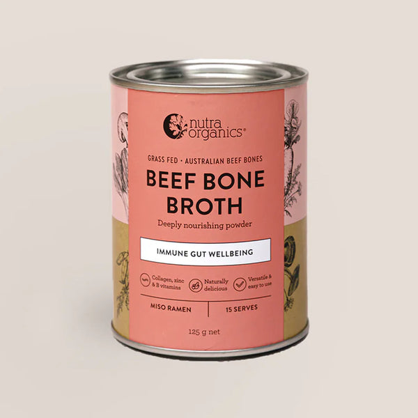 Nutra Organics Bone Broth Beef Ramen 125g
