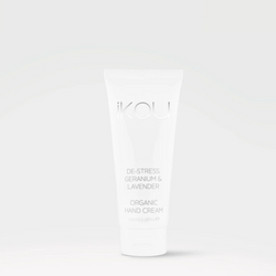 iKOU De-Stress Geranium & Lavender Organic Hand Cream