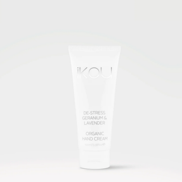 iKOU De-Stress Geranium & Lavender Organic Hand Cream
