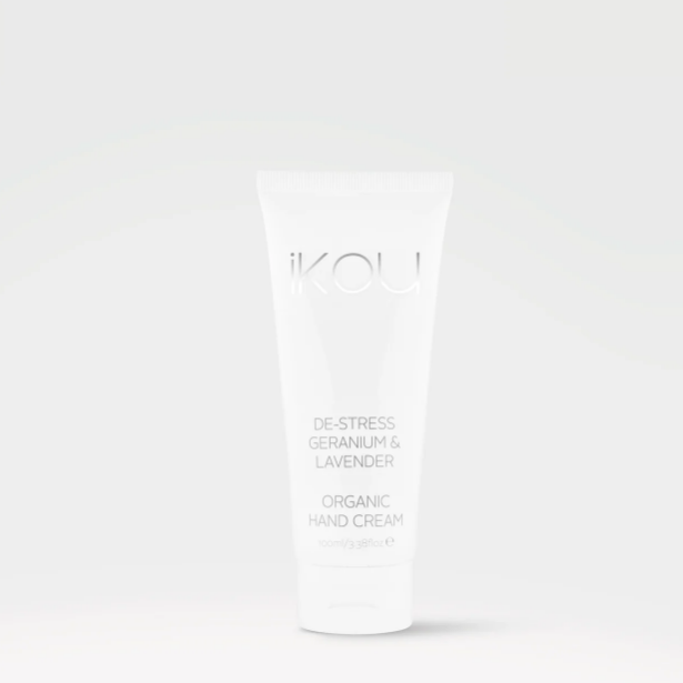 iKOU De-Stress Geranium & Lavender Organic Hand Cream