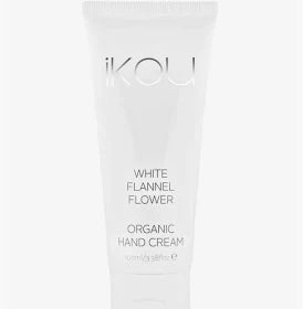 iKOU White Flannel Flower Organic Hand Cream 100ml